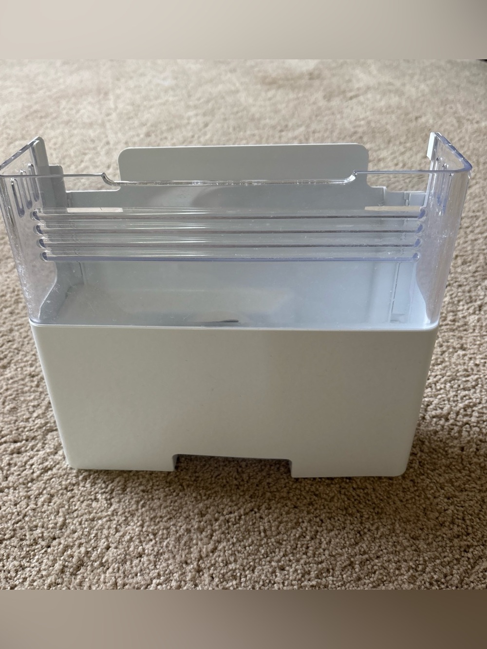 LG Refrigerator Ice Bin MCD618871 OEM Genuine Bucket Kenmore White